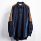 【予約商品】FAKE BLOCKING SHIRT