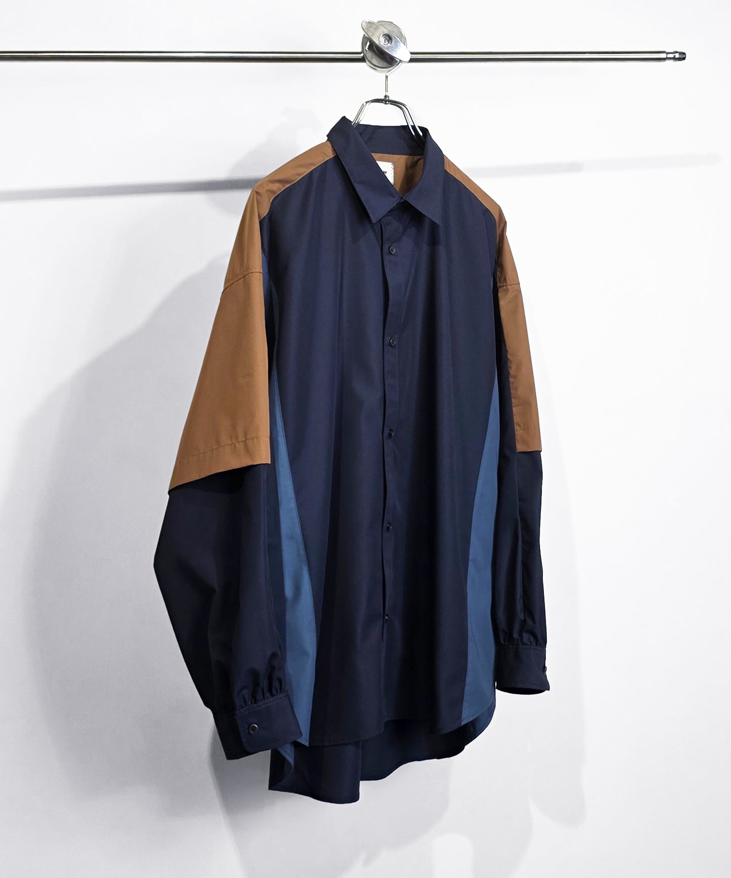 【予約商品】FAKE BLOCKING SHIRT