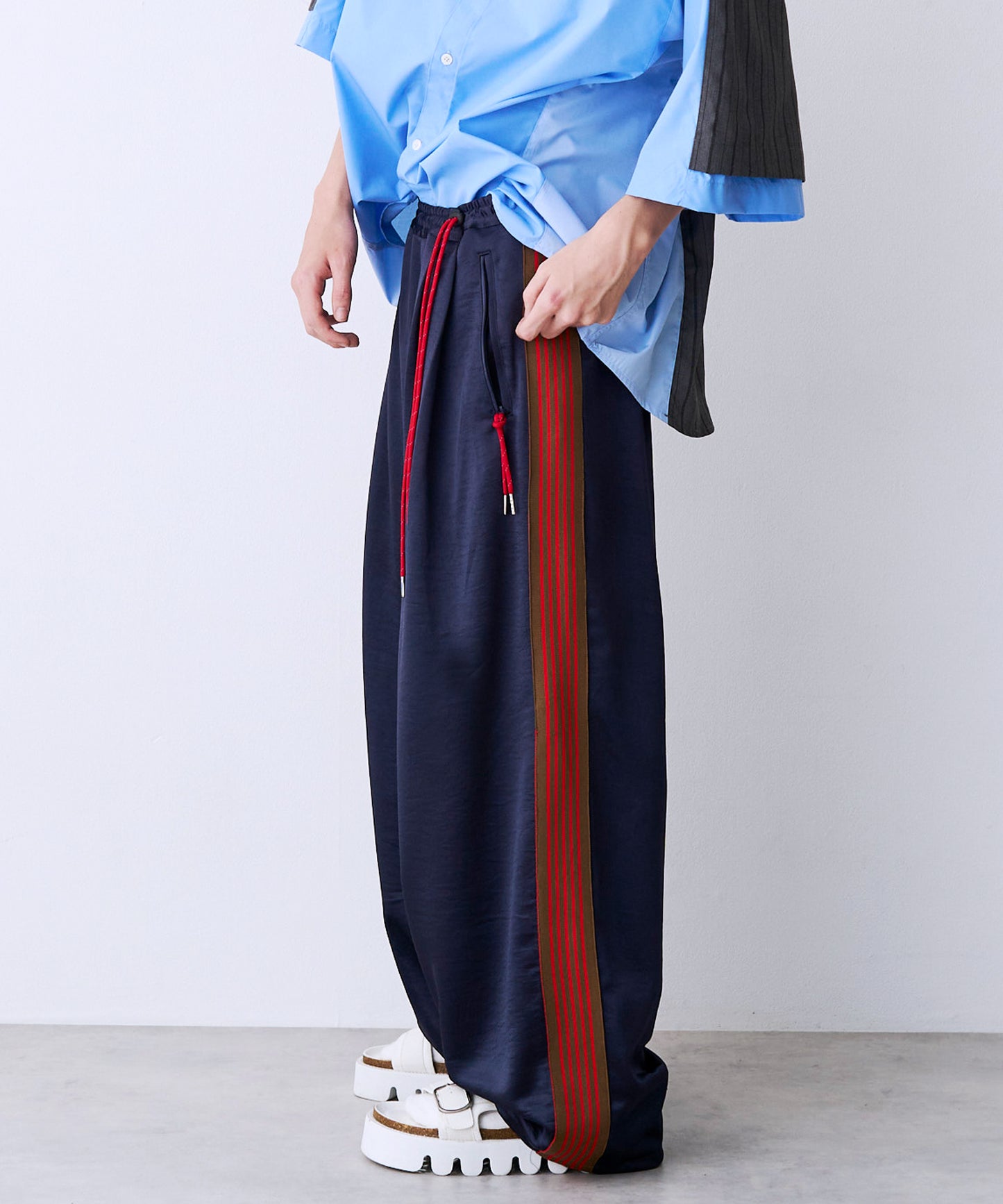 SATIN LINE PANTS