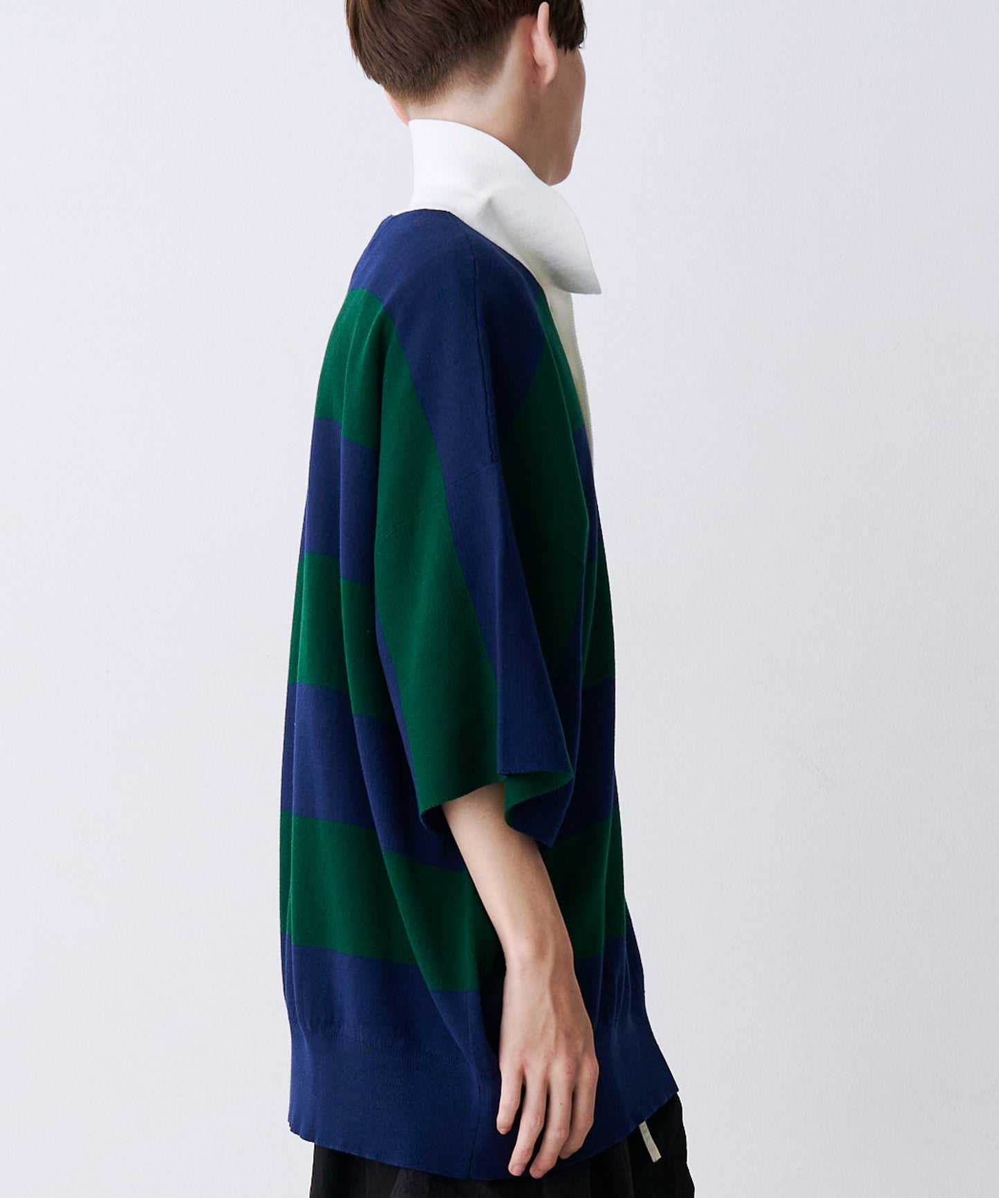 OVER RUGGER KNIT POLO