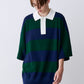 OVER RUGGER KNIT POLO
