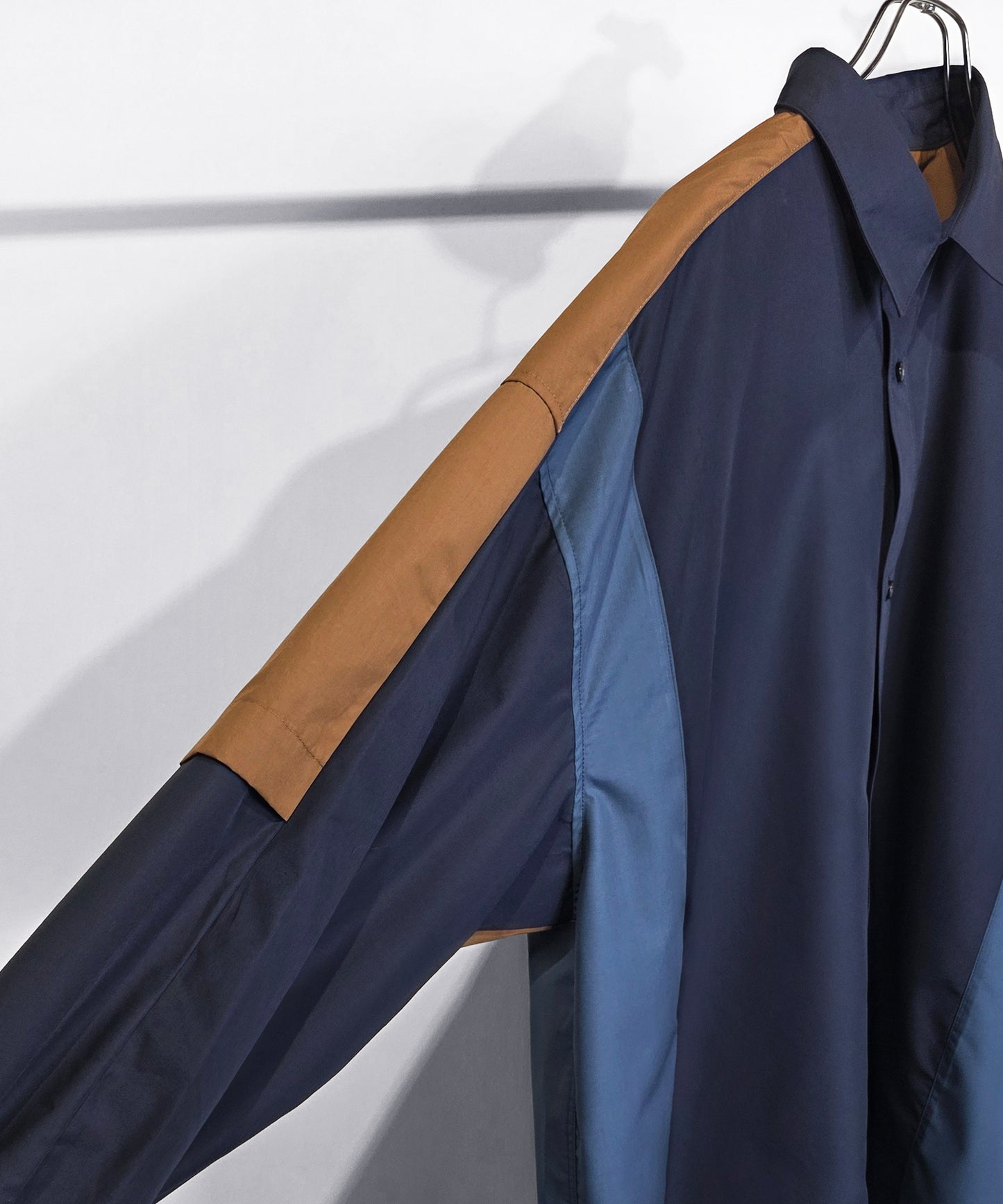 【予約商品】FAKE BLOCKING SHIRT