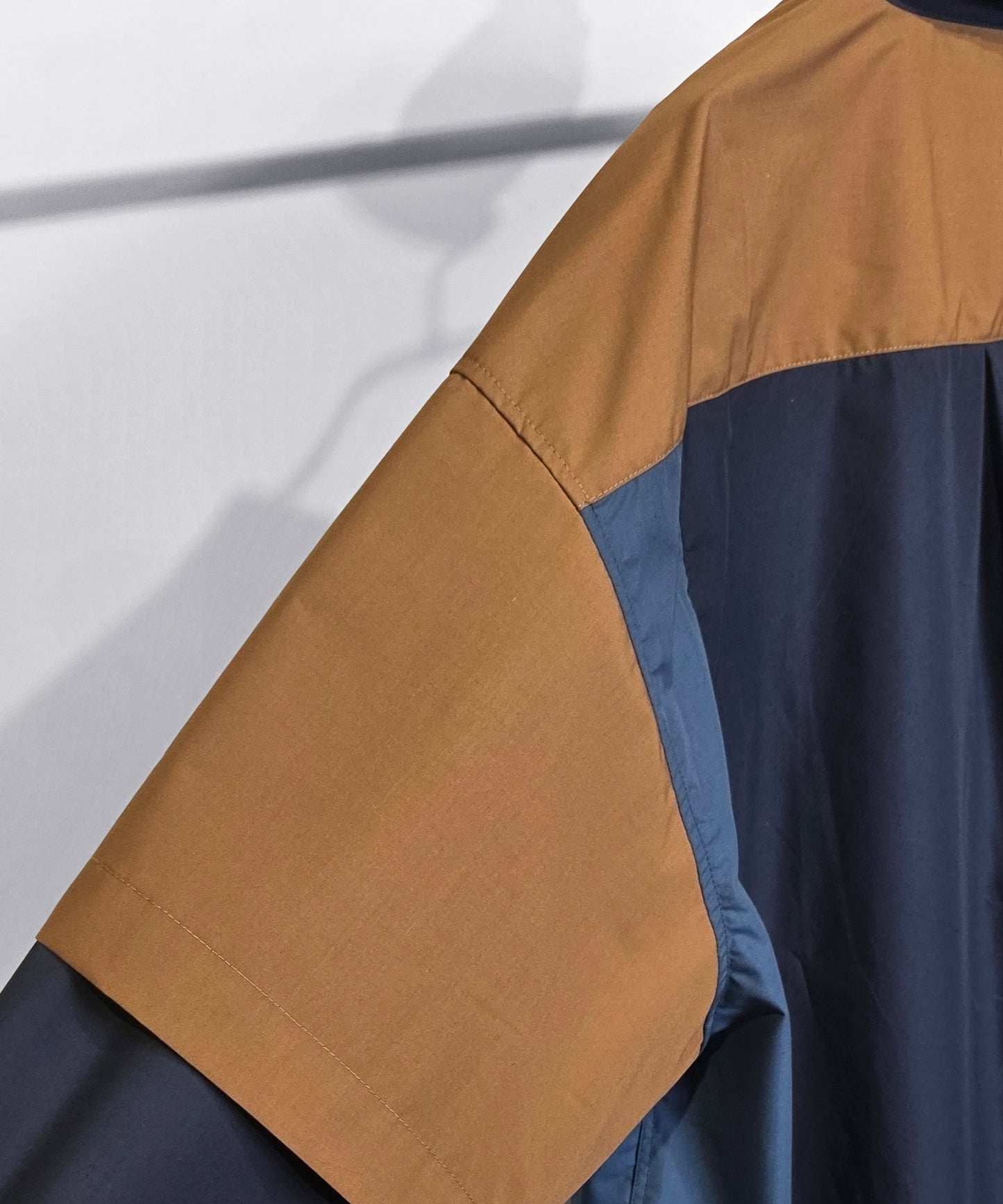 【予約商品】FAKE BLOCKING SHIRT
