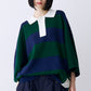OVER RUGGER KNIT POLO
