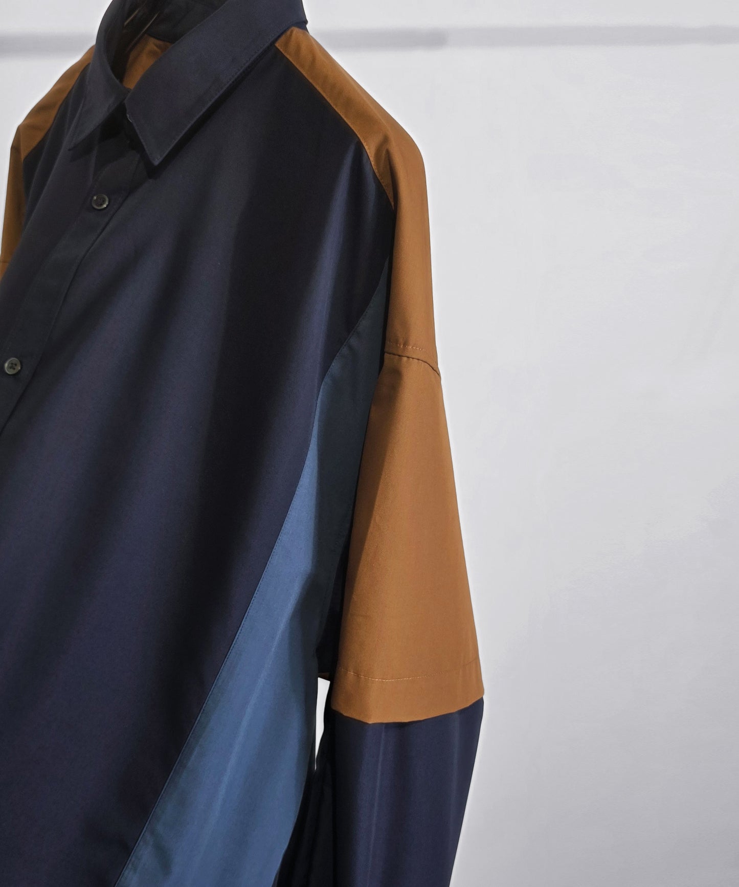 【予約商品】FAKE BLOCKING SHIRT