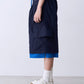 【一部予約】LAYERD WIDE SHORTPANTS