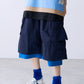 【一部予約】LAYERD WIDE SHORTPANTS
