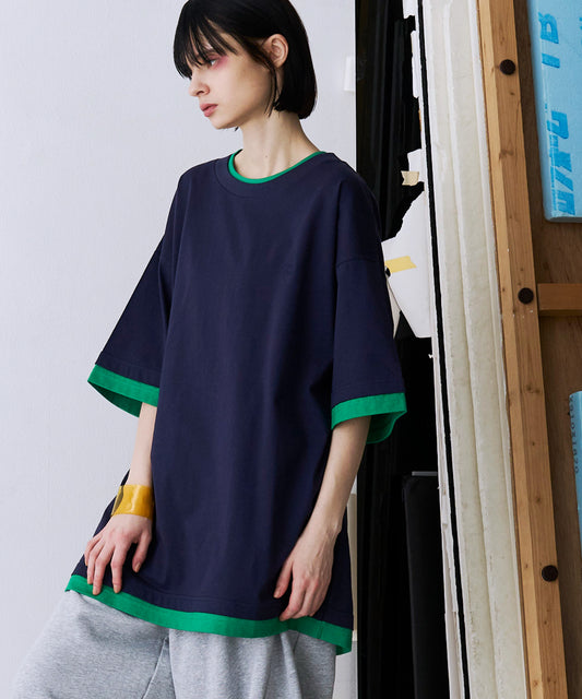 【予約商品】FAKE LAYERD LOGO TEE