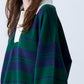BORDER KNIT POLO