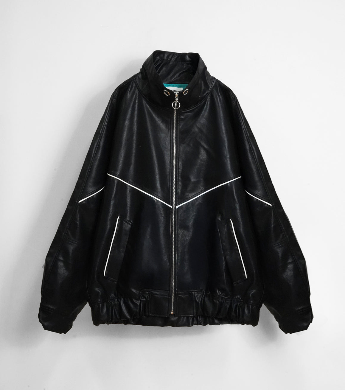 専用出品　Ｅscada レザージャケット　ヴィンテージ　M 黒、白 25AW先行予約】SYNTH-LETHER PIPING JACKET – seesew