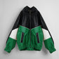 SYNTH-LETHER PIPING JACKET