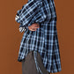 【予約商品】CHECK LINE OVER SHIRTS  with BADGE