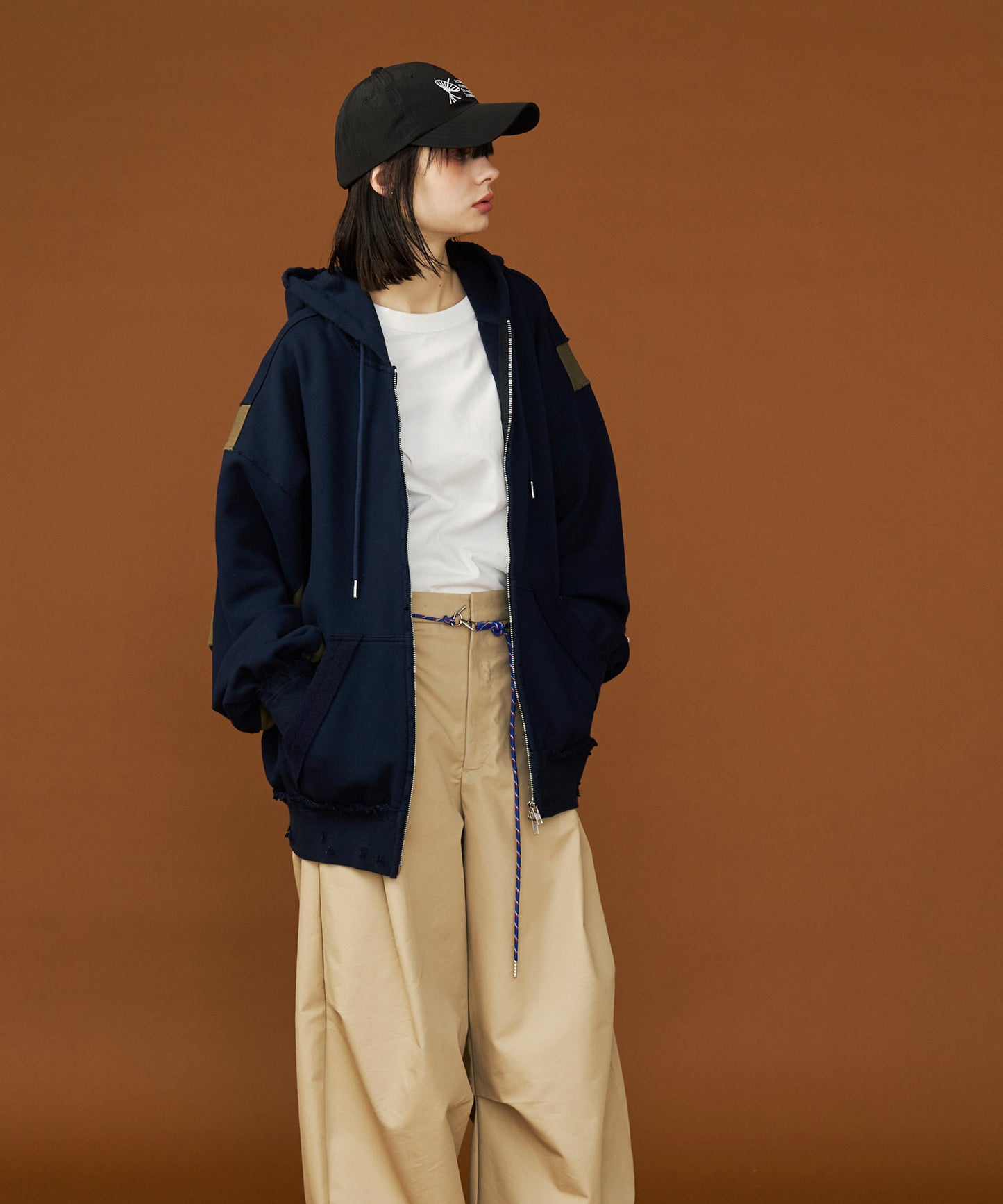 【予約商品】DAMAGE DESIGN ZIP HOODIE