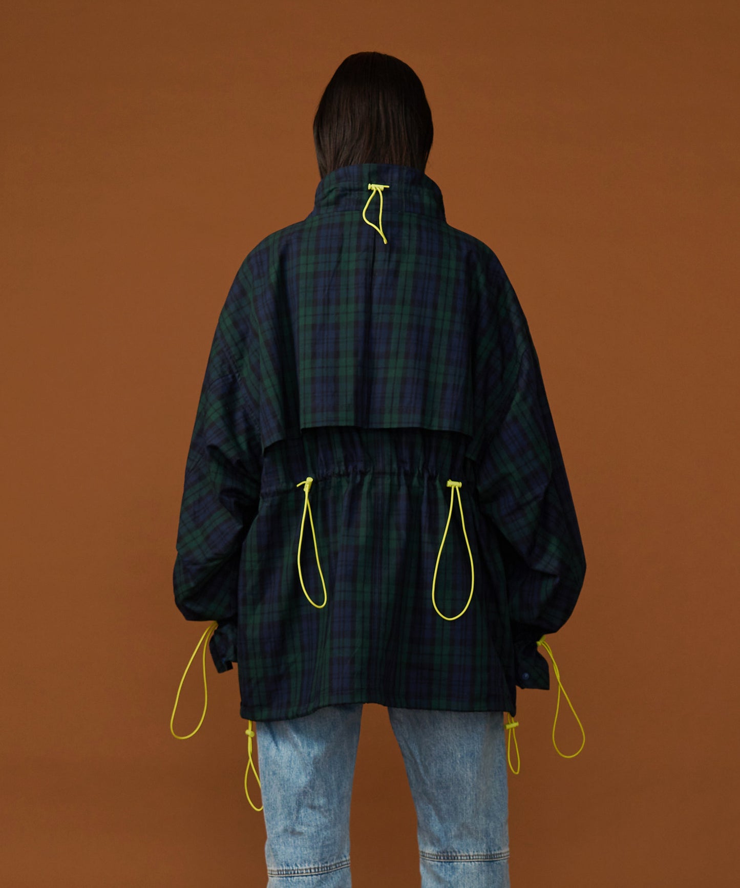 【予約商品】CORD DESIGN CHECK BLOUSON