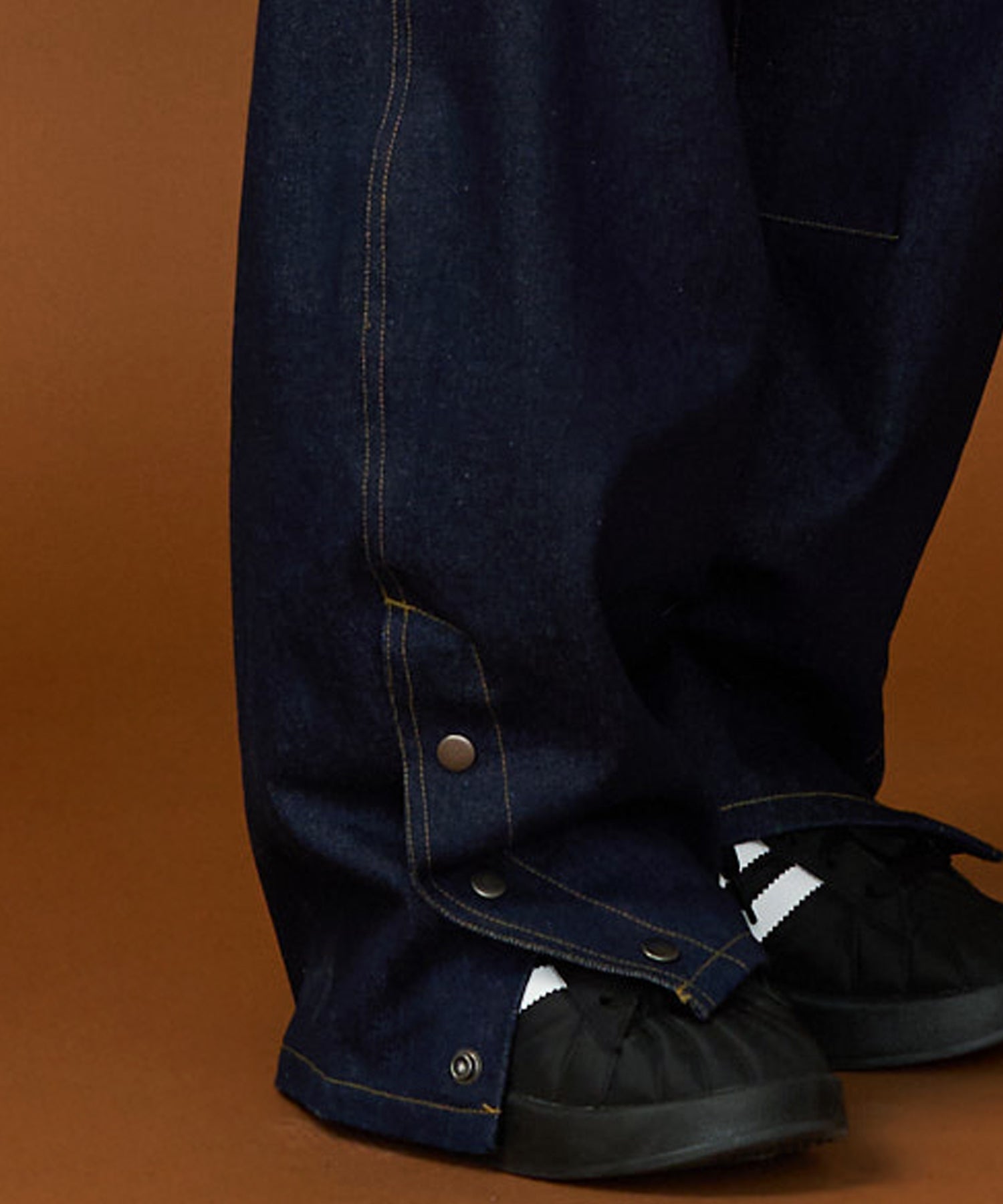 DENIM CURVE PANTS – seesew