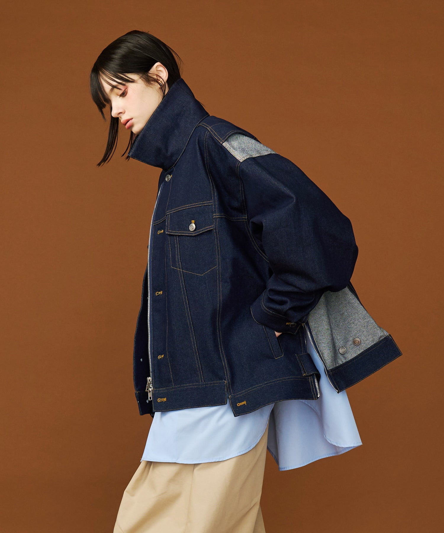 ジャケット・アウター OVERSPEC DENIM JACKET / SeeSew OVERSPEC DENIM JACKET – seesew