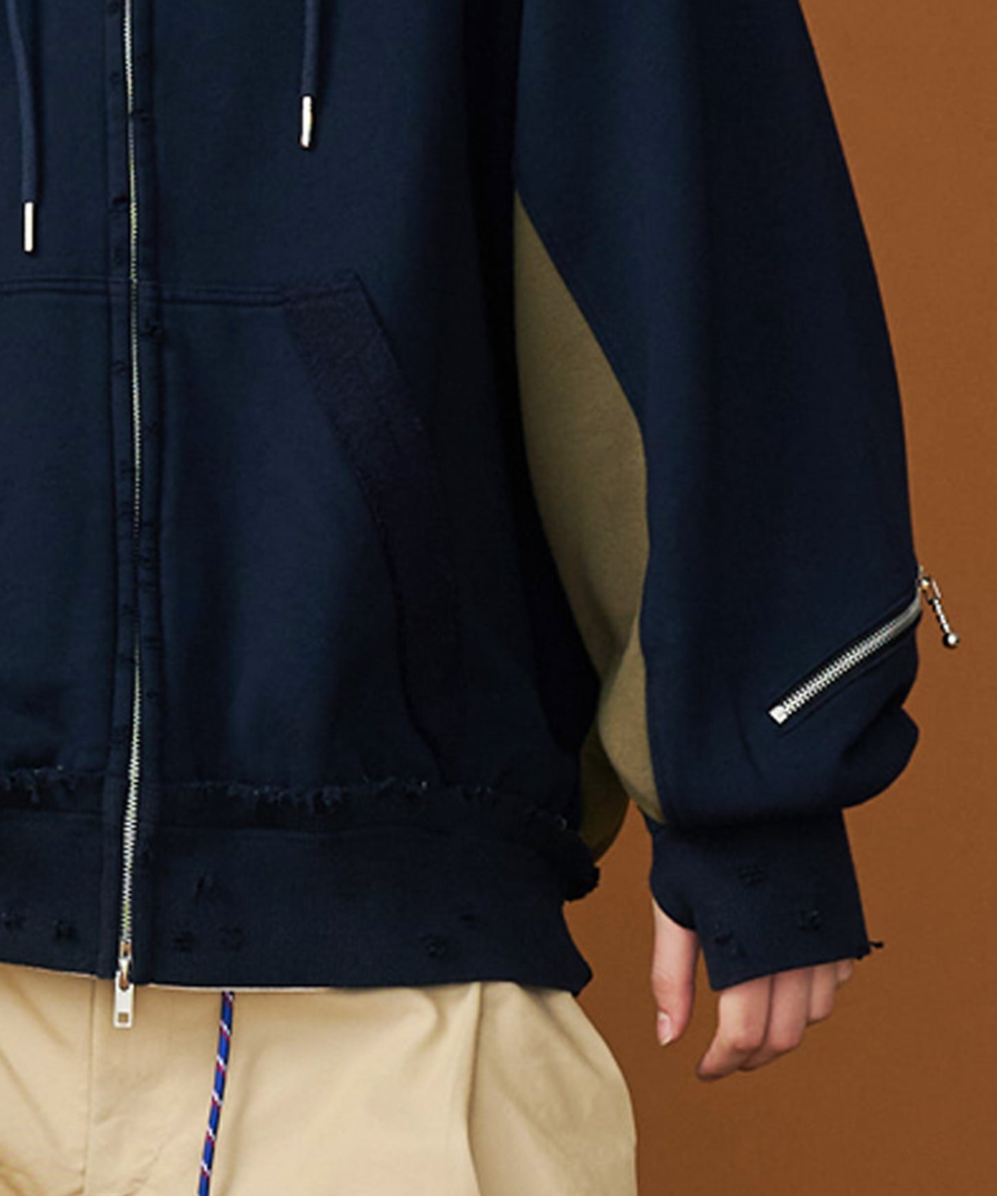 【予約商品】DAMAGE DESIGN ZIP HOODIE