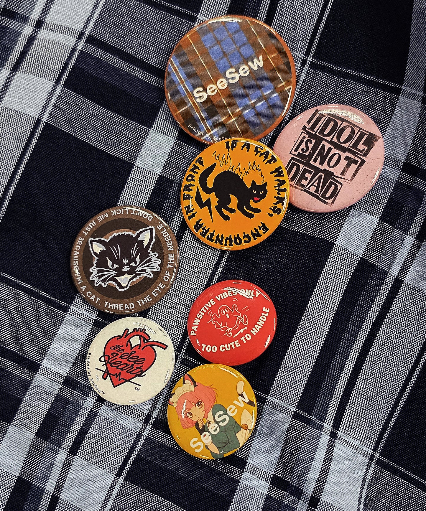 【予約商品】CHECK LINE OVER SHIRTS  with BADGE