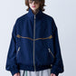 STRIPE MARKED BLOUSON with BADGE