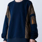 SATIN MIX MA-1 SWEAT