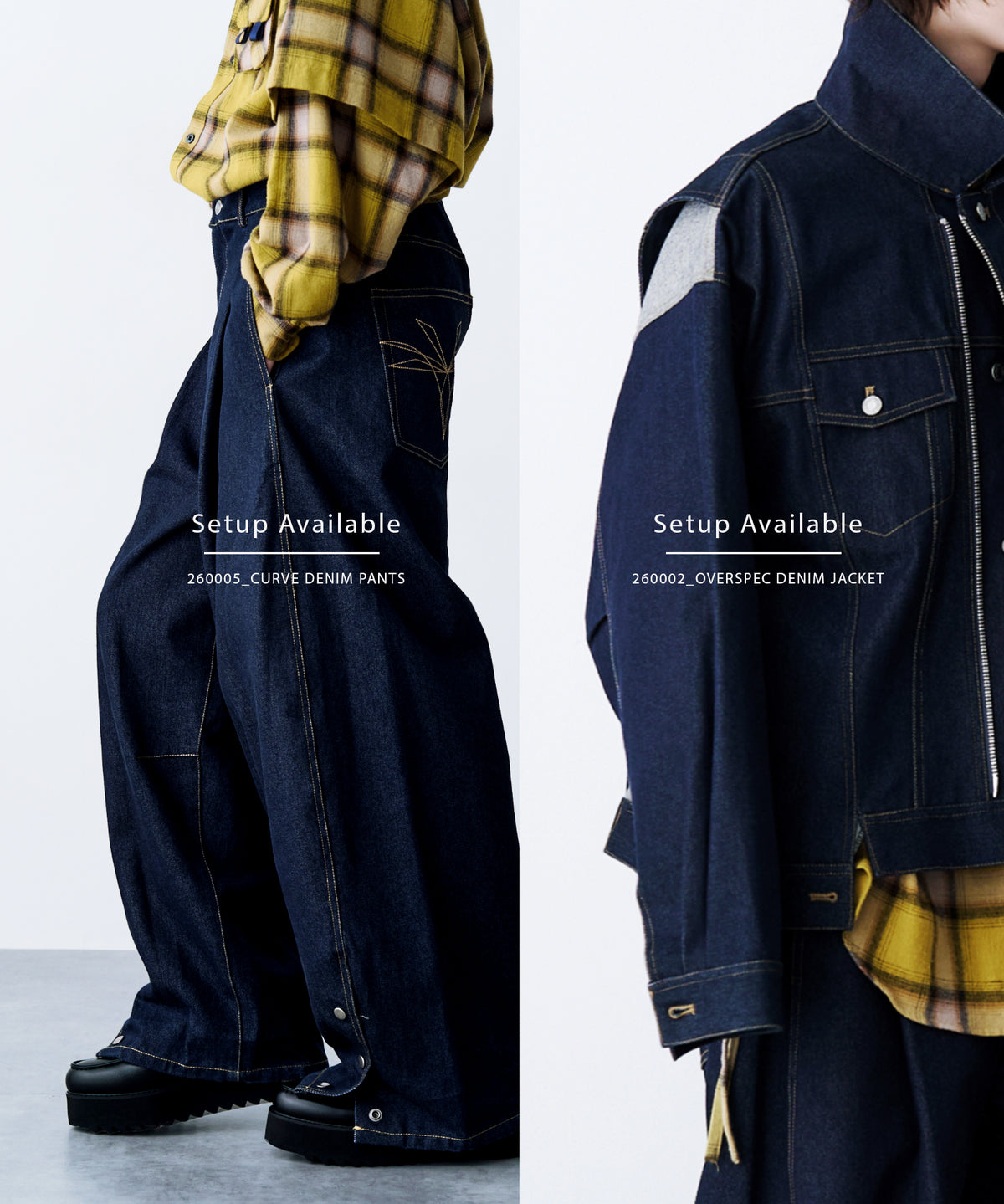【一部予約】OVERSPEC DENIM JACKET