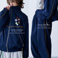STRIPE MARKED BLOUSON with BADGE