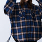 CHECK MULTI POCKET SHIRT