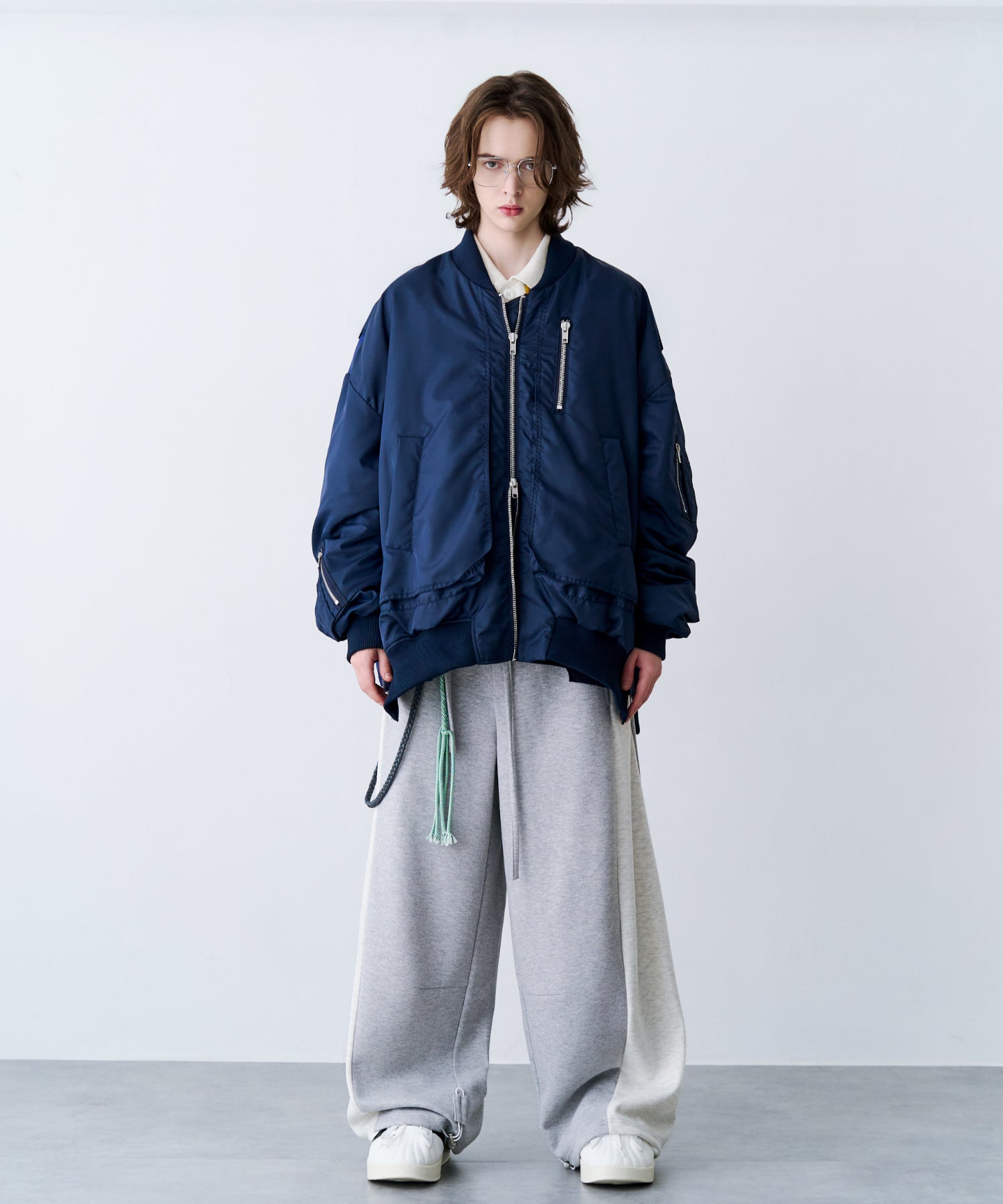 SEESEW OVERSPEC MA-1 JACKET ネイビー　M 美品 OVERSPEC MA-1 JACKET – seesew