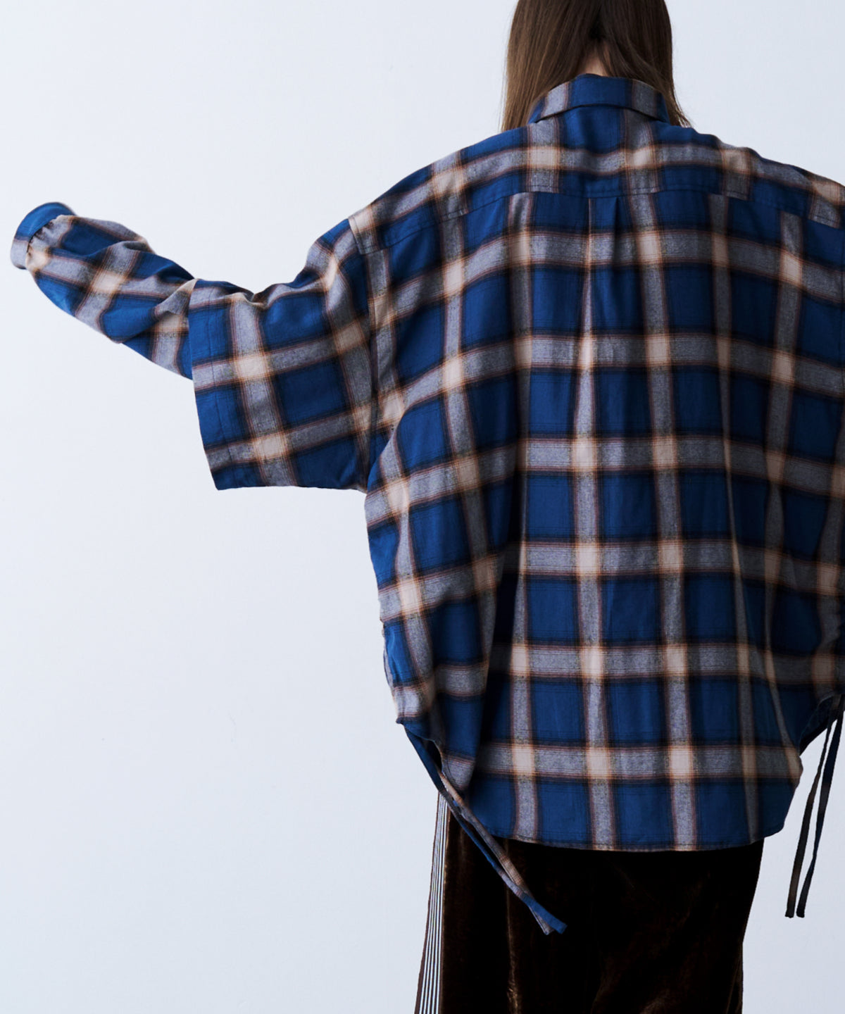 CHECK MULTI POCKET SHIRT