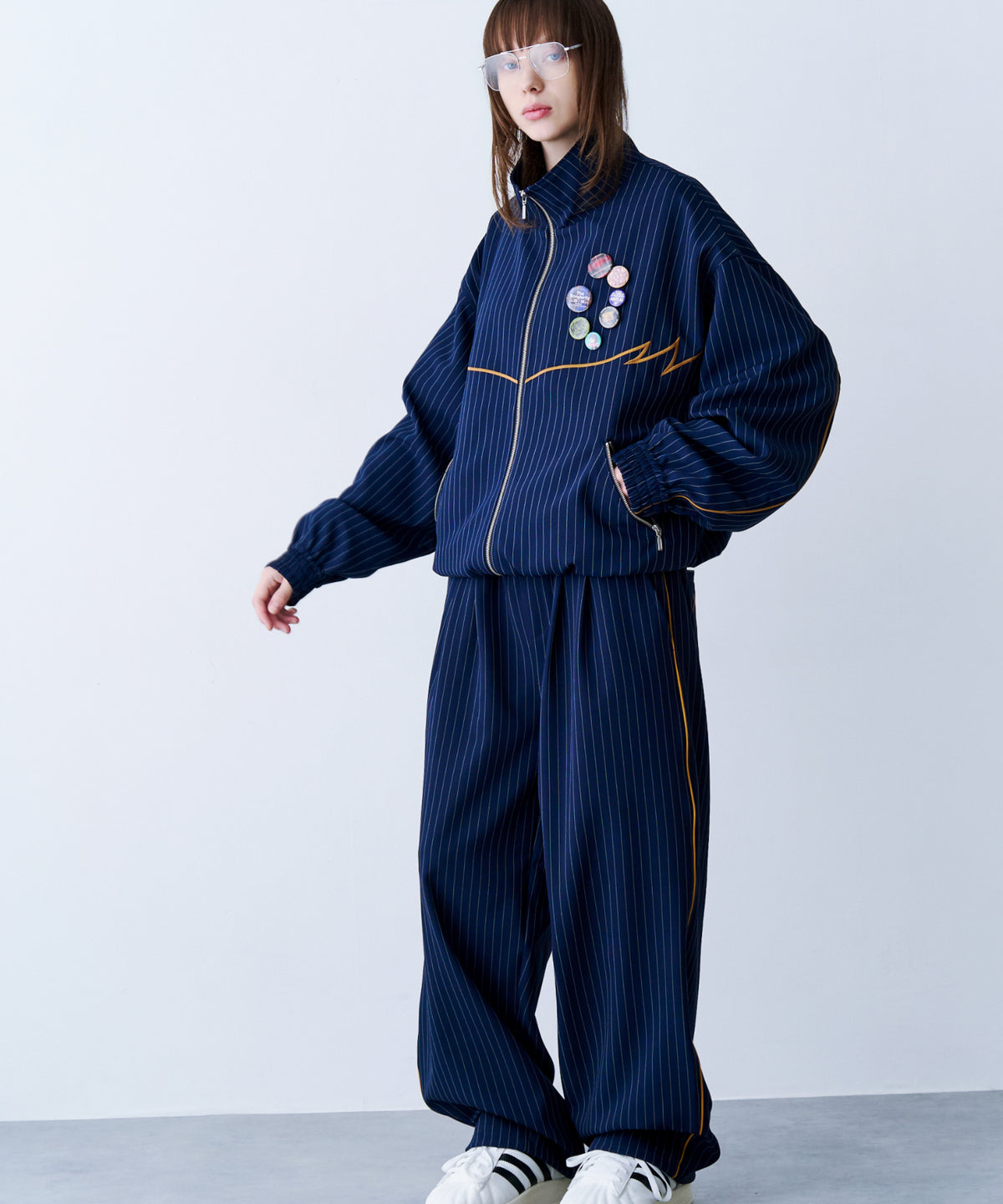 STRIPE MARKED PANTS