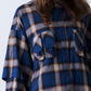 CHECK MULTI POCKET SHIRT