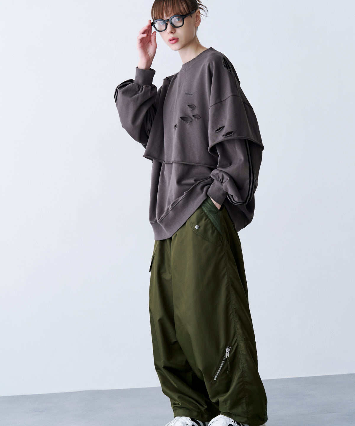 NYLON TOP GUN PANTS