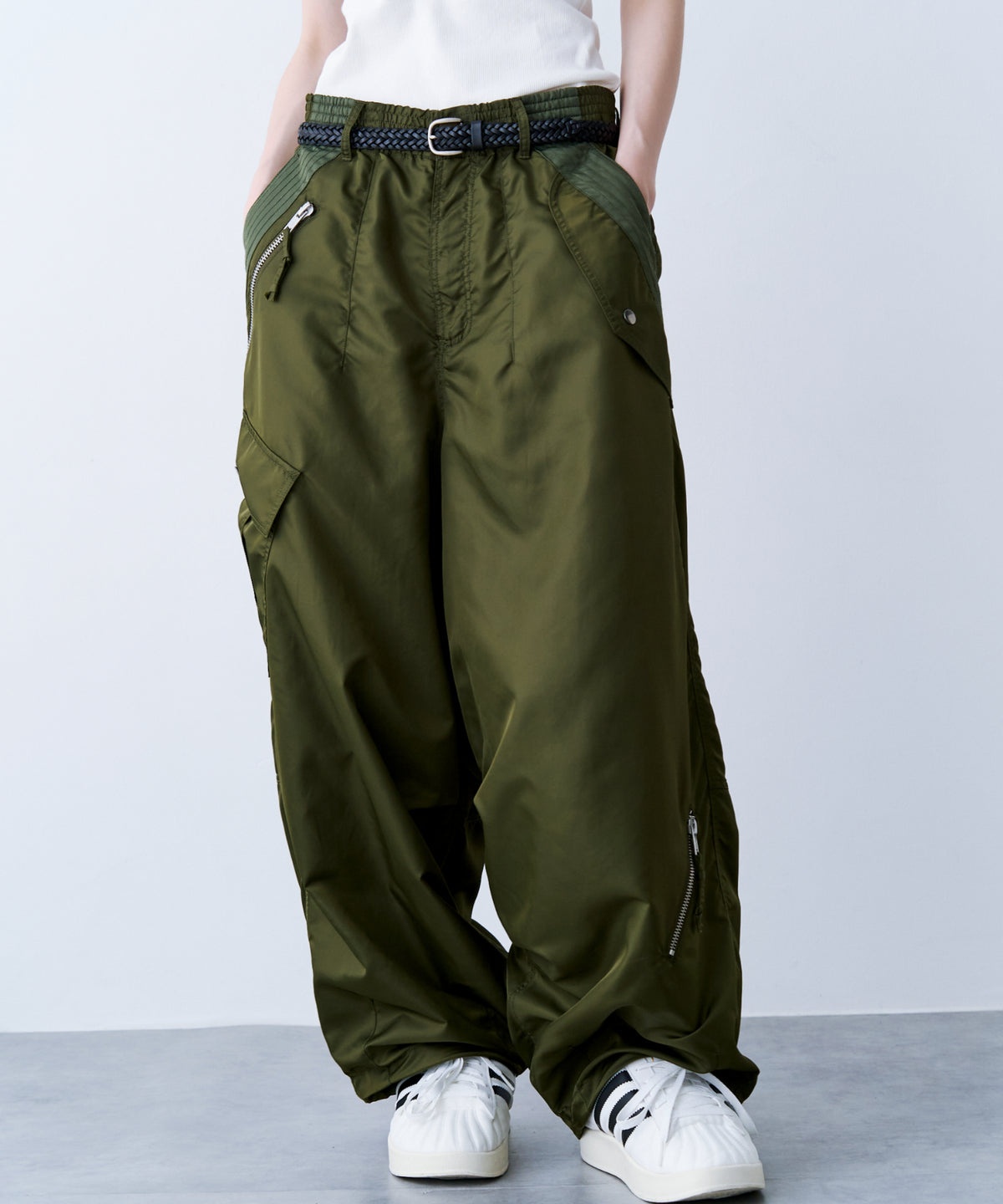 NYLON TOP GUN PANTS