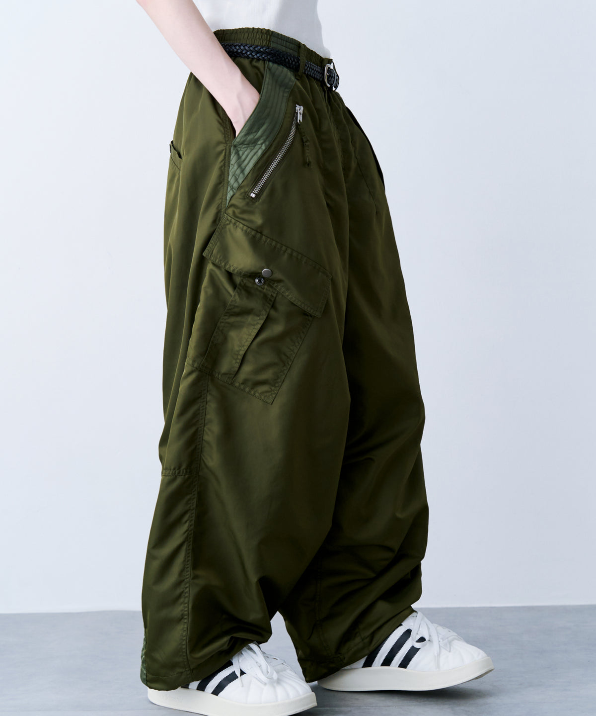 NYLON TOP GUN PANTS