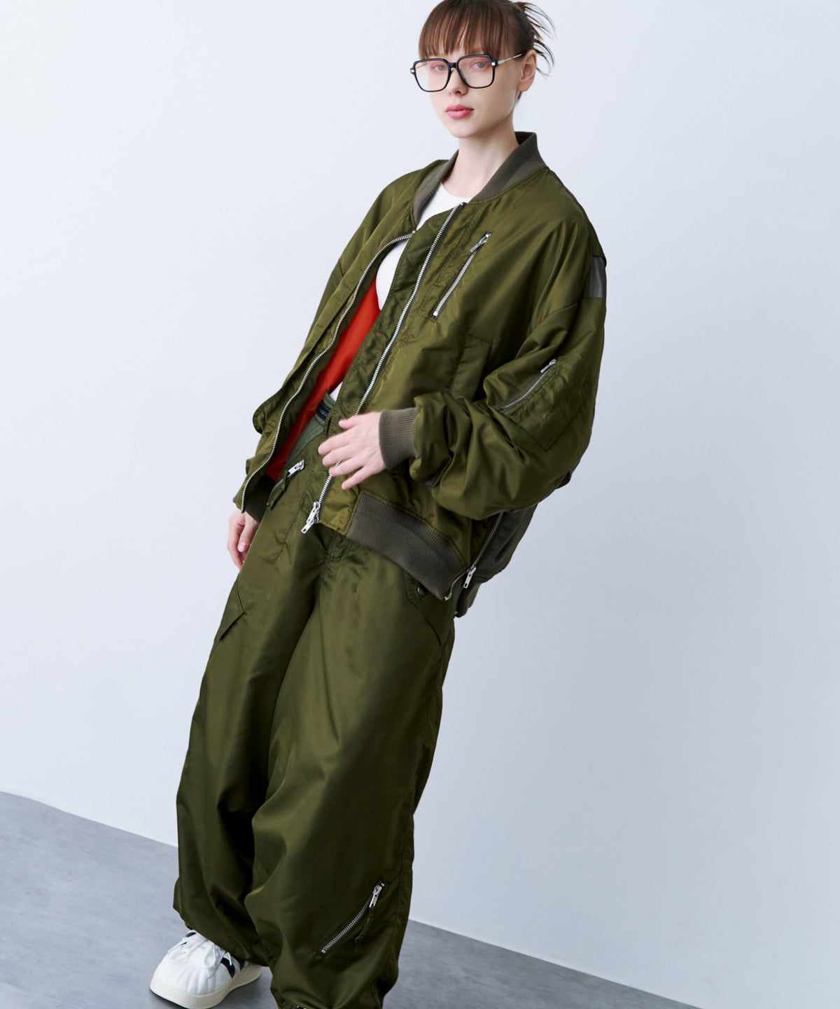 NYLON TOP GUN PANTS