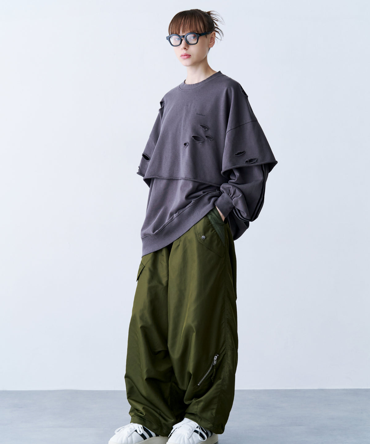 NYLON TOP GUN PANTS