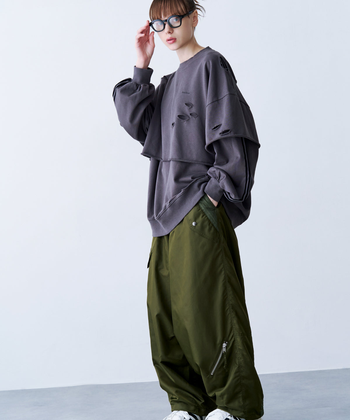 NYLON TOP GUN PANTS