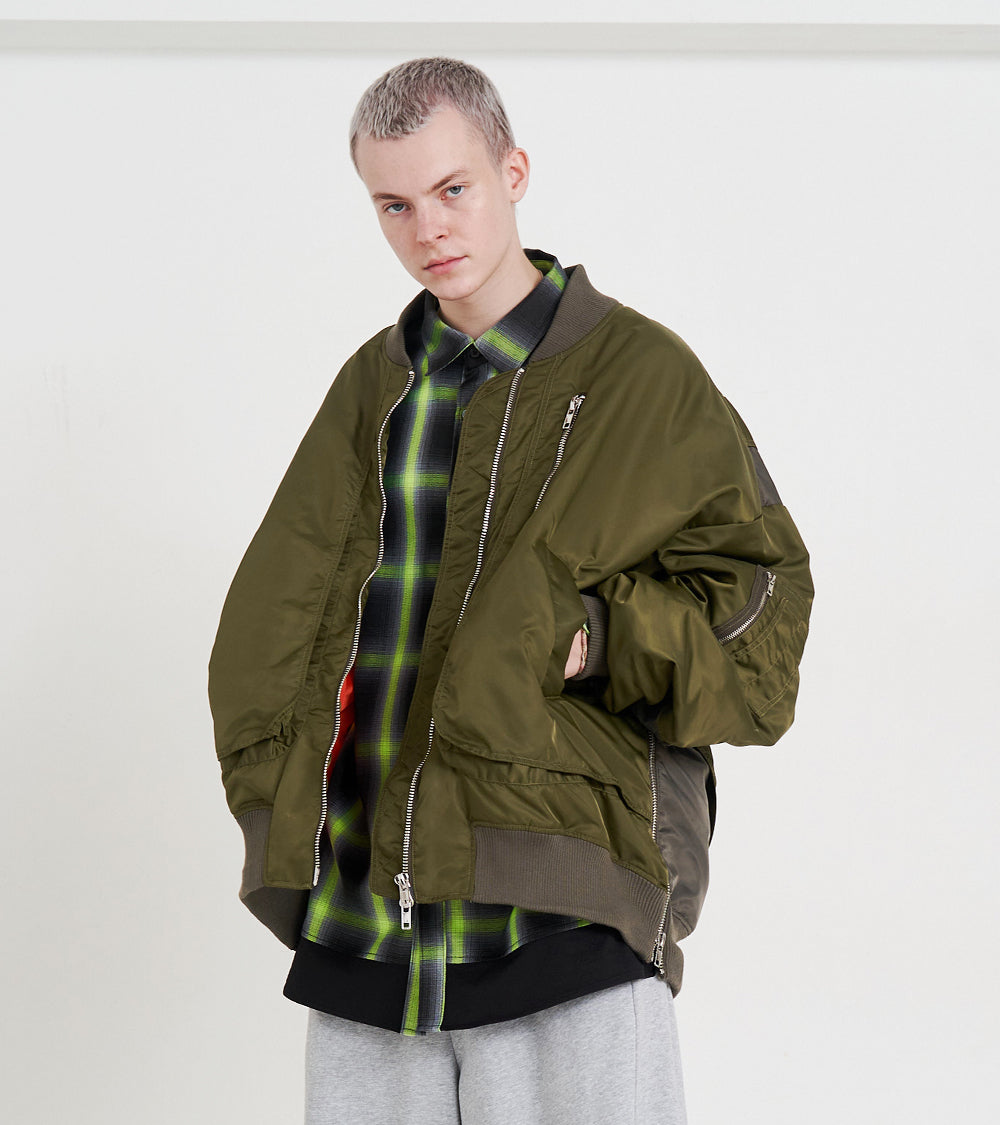 SeeSew シーソー OVERSPEC MA-1 JACKET L OVERSPEC MA-1 JACKET – seesew