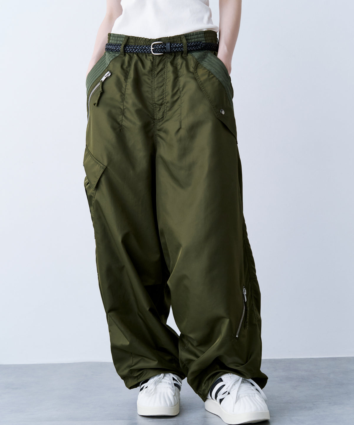 NYLON TOP GUN PANTS