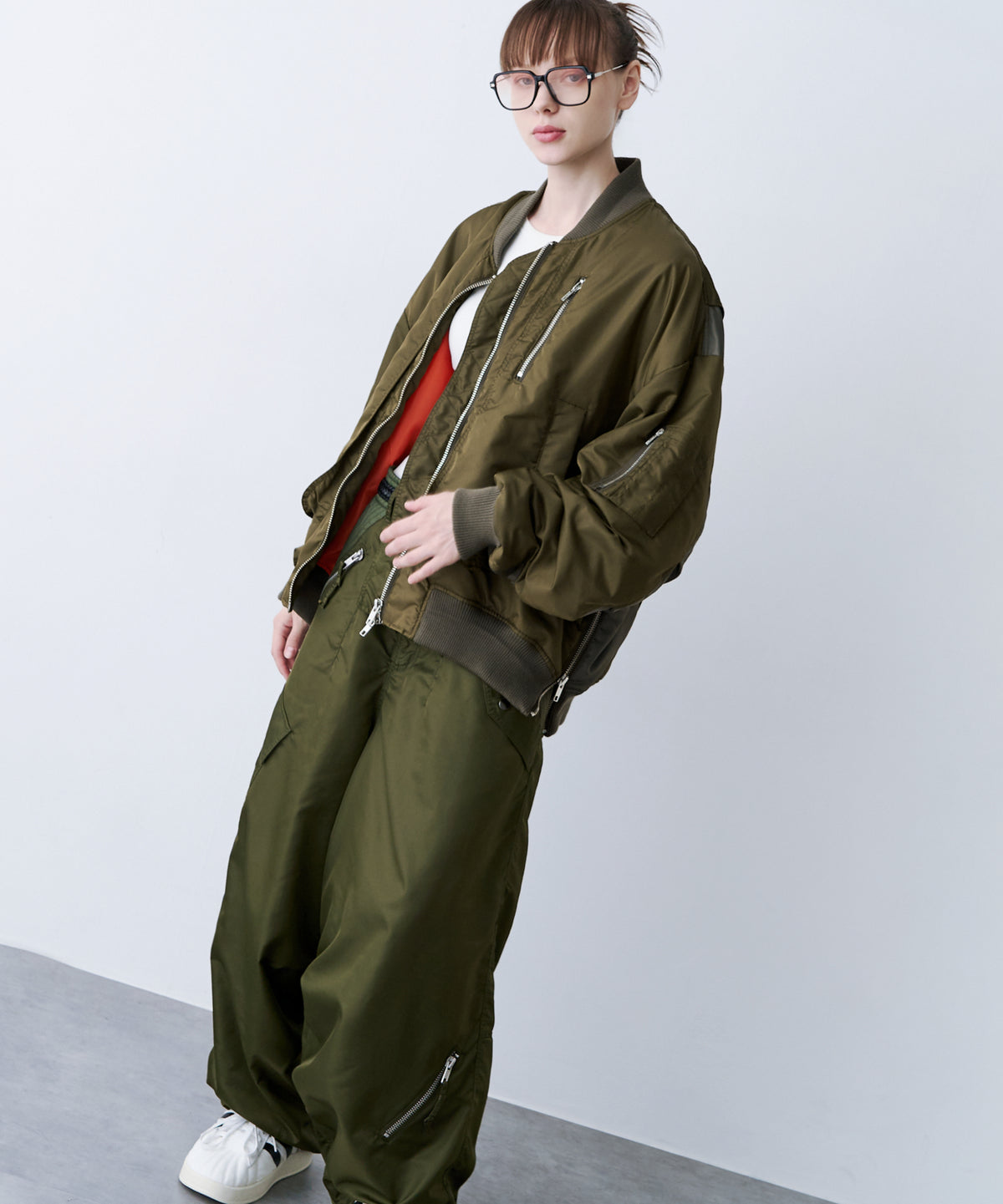 NYLON TOP GUN PANTS