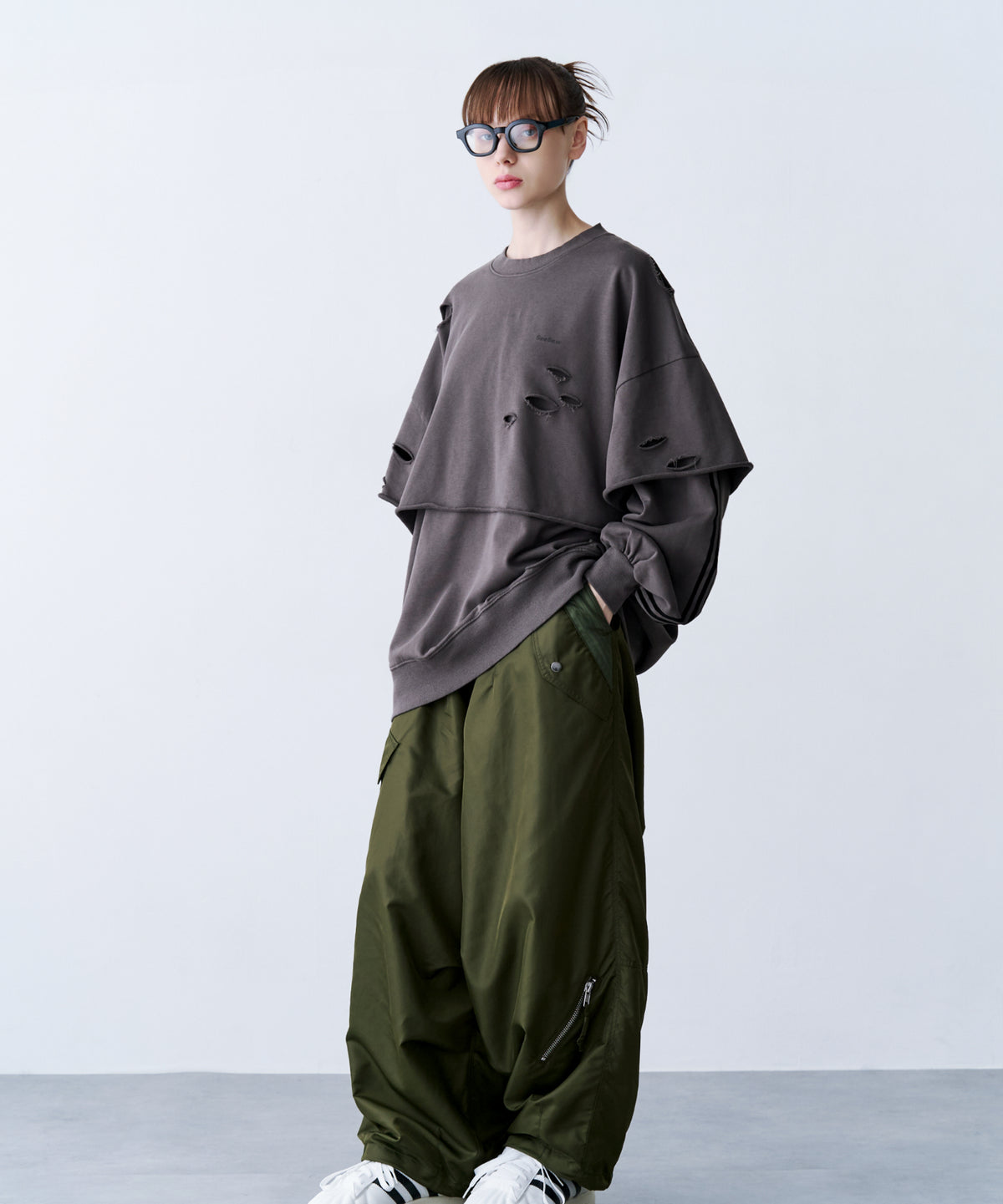 NYLON TOP GUN PANTS