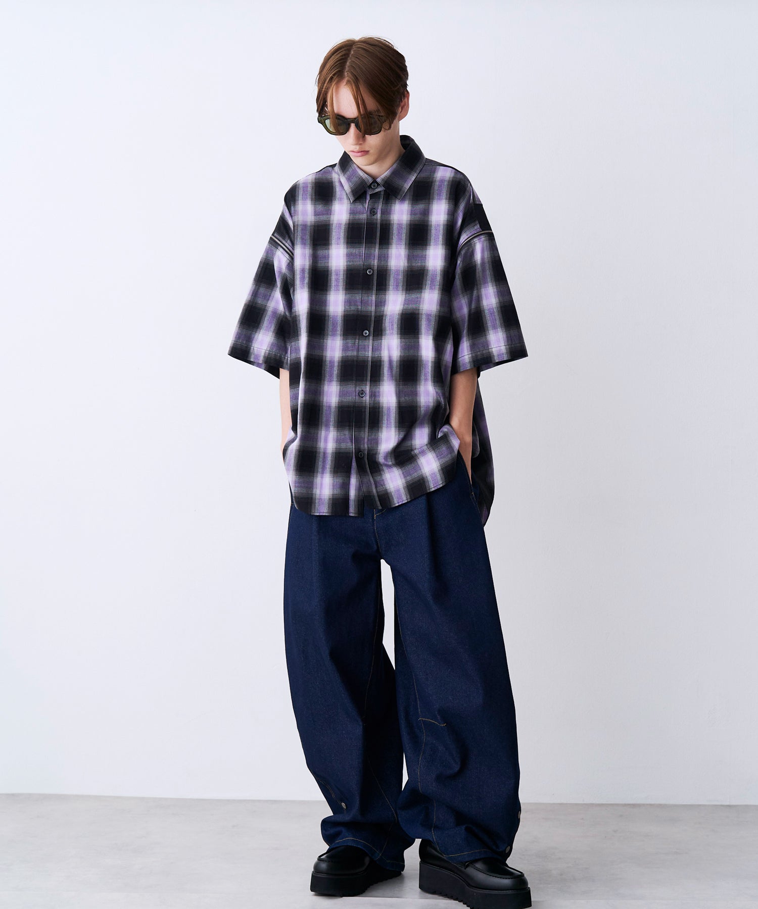 予約商品】2-ZIP CHECK H/S SHIRTS – seesew