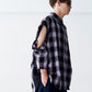【SALE】2-ZIP CHECK H/S SHIRTS
