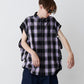 【SALE】2-ZIP CHECK H/S SHIRTS