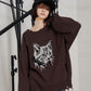 CAT GRAFFITY KNIT