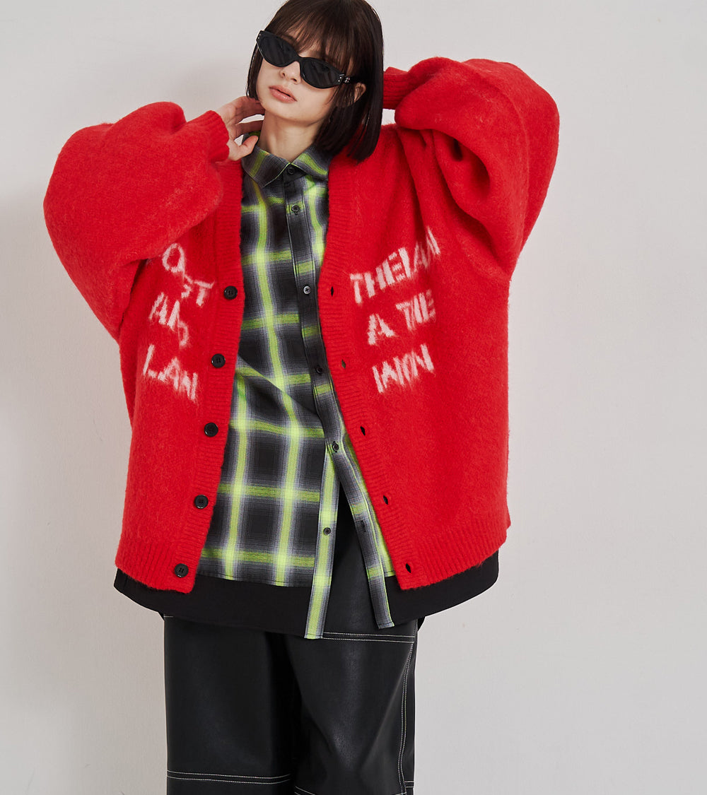 【新品未使用品】seesew LOGO JQ CARDIGAN LOGO JQ CARDIGAN – seesew