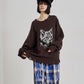 CAT GRAFFITY KNIT