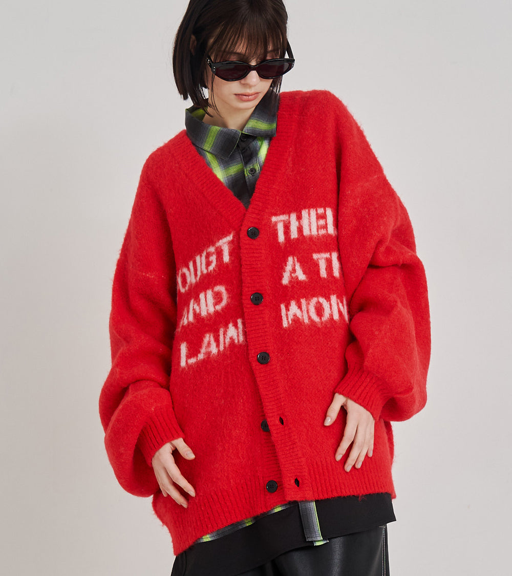 【新品未使用品】seesew LOGO JQ CARDIGAN LOGO JQ CARDIGAN – seesew