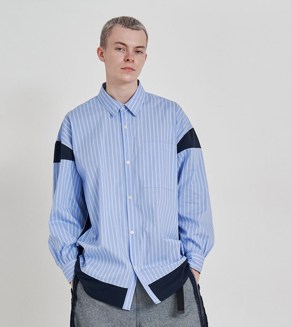 BLOCKING STRIPE SHIRTS