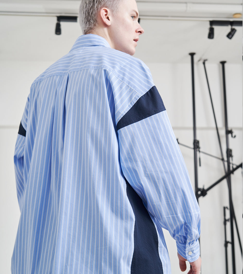 BLOCKING STRIPE SHIRTS